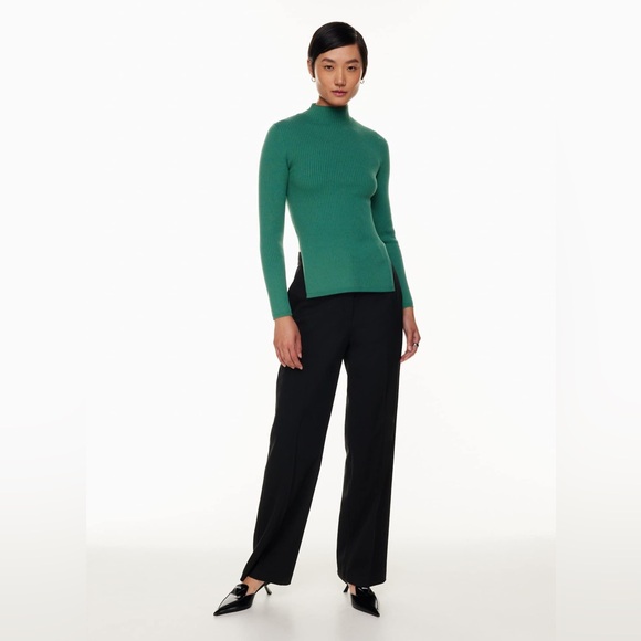 Aritzia Babaton Sculpt Knit Tie-back Longsleeve - Picture 7 of 9